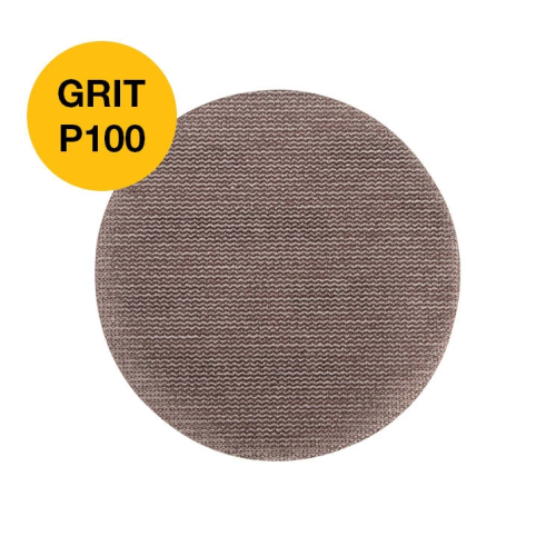 Ø 150 mm Schleifscheibe Abranet, GRIP P100 (Gitter)